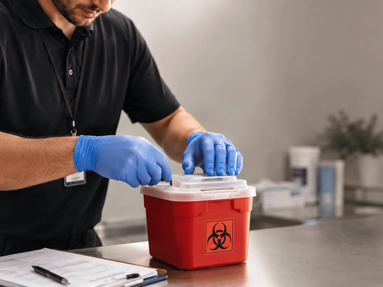 Why choose Sharps Waste Disposal in Holdenville, OK